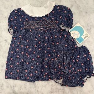 NWT Vintage Polly Flinders Dress with Bloomers ⭐️pen mark